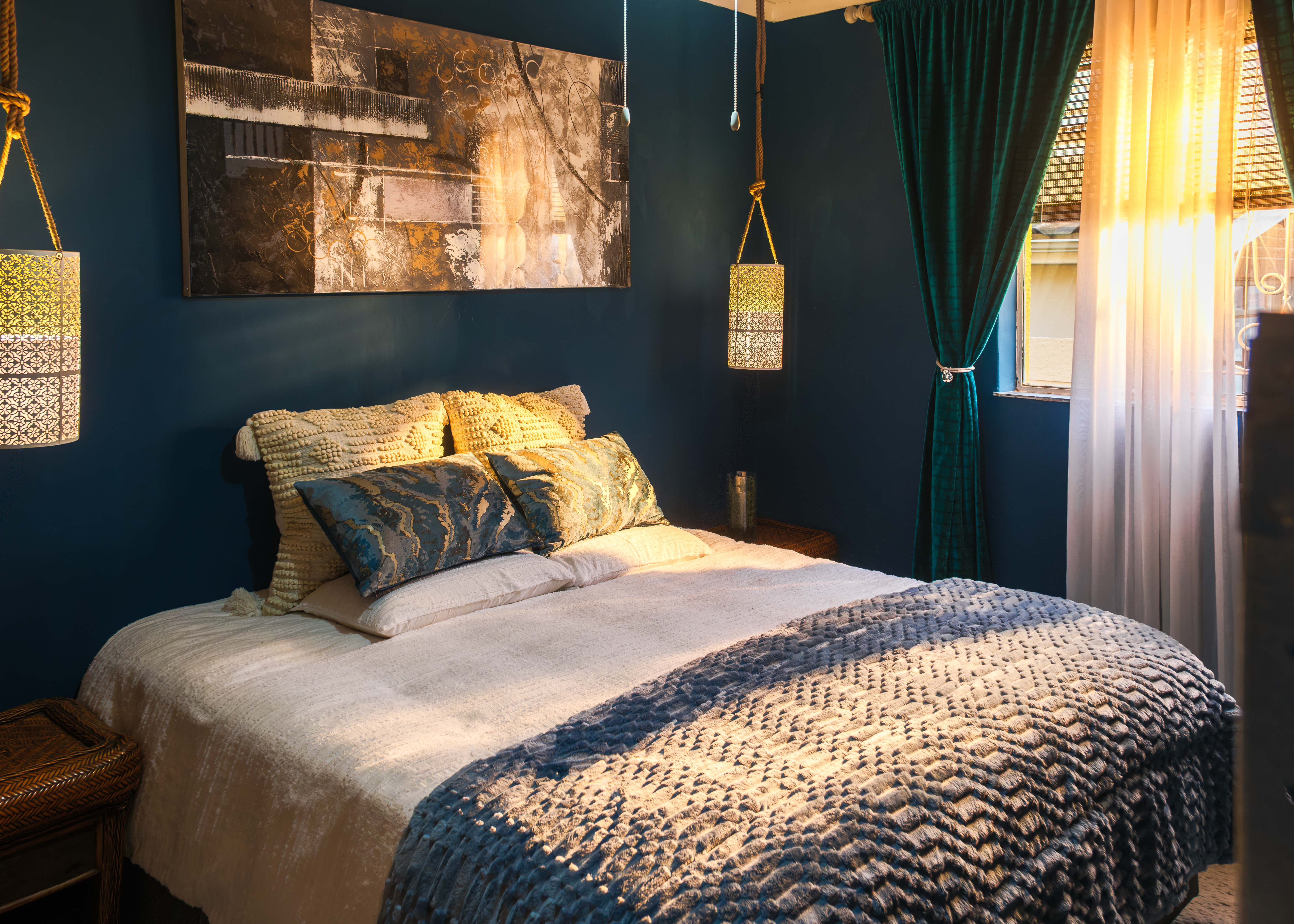 Bedroom two with twin beds